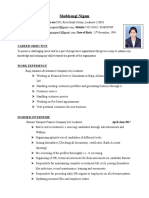 Shubhangi Nigam CV