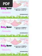 Tarjeta Babyshower 2