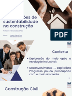 Certificações de Sustentabilidade Na Construção