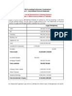 Acct 108 Accounting For Business Combinations Quiz 3 - Consolidated Financial Statements