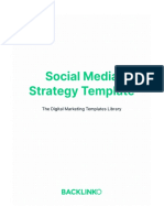 Social Media Strategy Template