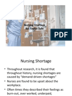 Nursing Shortage Powerpoint