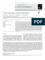 LO - A Review of Decarbonization Options For The Glass Industry