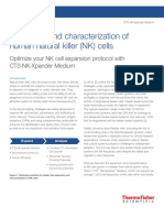 Expansion and Characterization of Human Natural Killer (NK) Cells