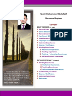 CV Mech. Eng. Munir BRIEF+DETAILED Format