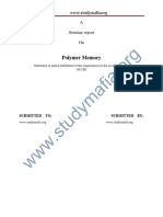 Cse Polymer Memory Report