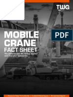 TWG Mobile Crane Fact Sheet