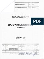 GS-PR-06 V01 Izaje y Movimiento de Carga