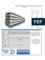 TDT Postes de Concreto Armado Centrifugado de 12M A 18M