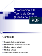 Introduccion A La Teoria de Colas