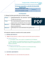 Guía de Laboratorio 9 - Párrafo de Argumentos (Redacción)