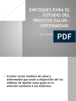 Enfoques para El Estudio Del Proceso Salud 2021