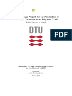 28350: Design Project For The Production of Dimethyl Carbonate From Ethylene Oxide