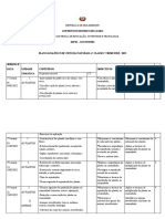 ANALITICO CIENCIAS NATURAIS 6 CLASSE - I TRI.2022 Monolingue