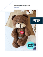 Gros Ours Au Crochet PDF Amigurumi Gratuit