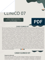 Caso Clinico 07 - Infecto I - Endometritis Post-Parto Por SARM - Chapoñan Casas Isabela