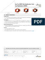 Victaulic System Solution For HDPE Pipe Qualification Tests IPS and ISO High-Density Polyethylene (HDPE)