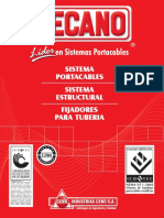 Catalogo Mecano Sistemas Portacables