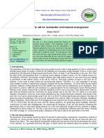 Utilization of Fly Ash For Sustainable Environment Management