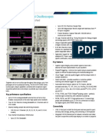 Digital and Mixed Signal Oscilloscopes: MSO/DPO70000 Series Datasheet