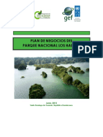 Plan de Negocios Parque NAcional Los Haitises