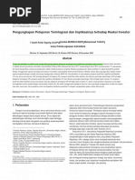 Integrated Reporting Disclosure and Its Implications On Investor Reactions