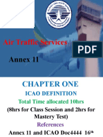 Air Traffic Services: Annex 11