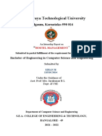 Visvesvaraya Technological University: Belgaum, Karnataka-590 014