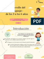 Seminario 1 Desarrollo Del Lenguaje de 3 A 6 Años