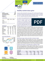 Healthy Market Share Gains - VESUVIUS INDIA