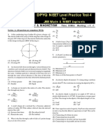 #NEET DPYQ Test Paper - 4 - Electricity & Magnetism