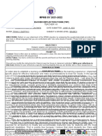 (Appendix 4A) Teacher Reflection Form For T I-III For RPMS SY 2021-2022