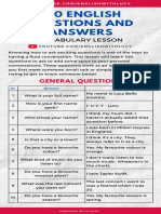 100 English Questions and Answers