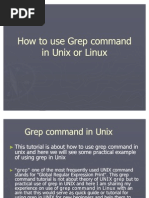 12 Example of Grep Command in Unix