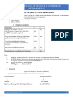 Income From Business & Profession