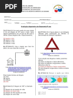 6ano Geometria Avaliacao Diagnostica