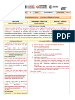 Espanhol - Primeiro Ano - Guia de Aprendizagem - Primeiro Bimestre