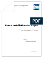 Cours Installation Electrique 2 Eme Anne