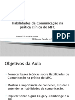 Habilidades de Comunicação Prática Do MFC Aula