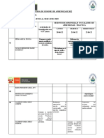 Control de Sesiones de Aprendizaje Inicial 2022-I 20 de Junio Al 28 de Junio 2022