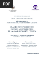 Plan de Autoprotección Edificio Administrativo de La Administración Pública