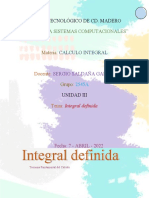 Integral Definida