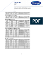 Young's MMPL Pricelist 2022