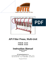 API Filter Press - Test Procedure