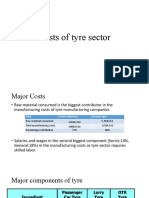 Costs of Tyre Sector - 2