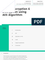 Image Encryption & Decryption Using AES Algorithm