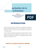 Organisation de La Prévention SST