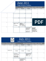 Monroe Summer School Calendar 2011