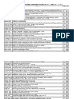 Stone-Campbell Journal Index (Vols. 1-14 Chronological)