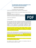 Principios Pedagogicos de La Labor Docente